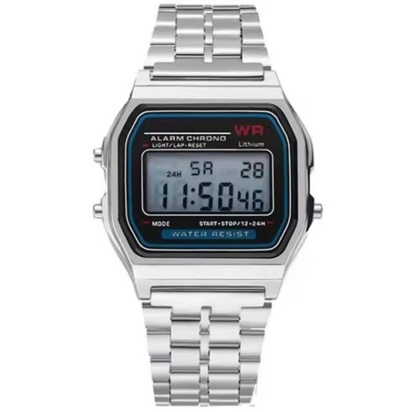 Men Electronic Watch Stainless Steel